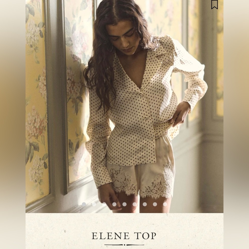 Doen Elene Top - Silk/Viscose - Picture 3 of 7